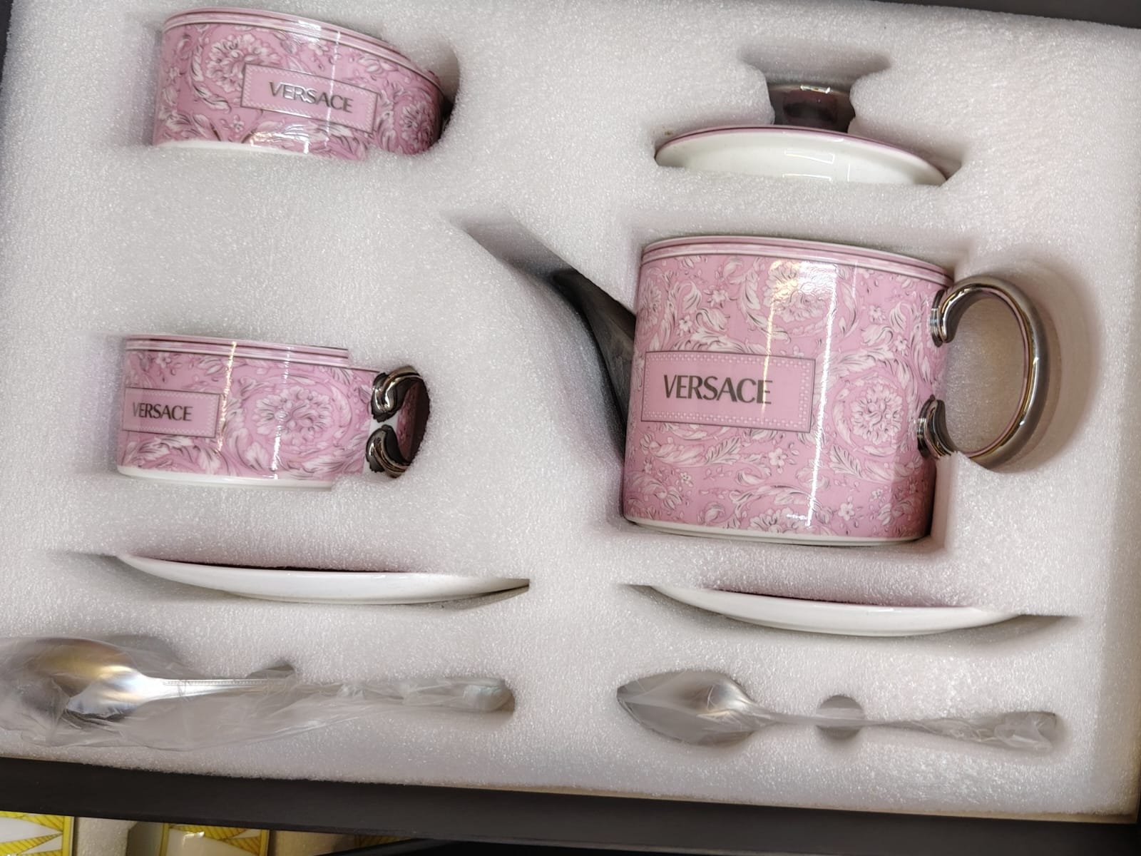 Versace Tea set of two cups and pot - Image 4 of 4